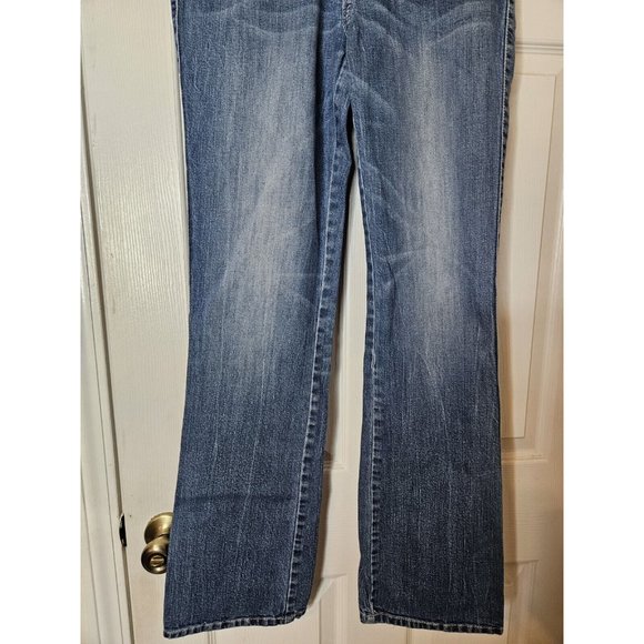 Rock 47 Wrangler Low Rise bootcut Jeans Womens  JUNIORS 7 x 32 Wngs - Picture 5 of 7